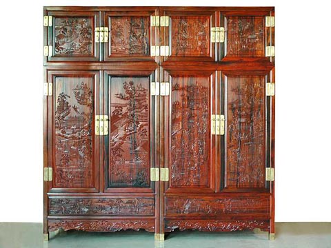Ming qing furniture wardrobe